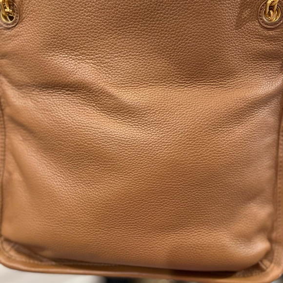 Tory Burch Brown Leather Tote Bag - Picture 4 of 6
